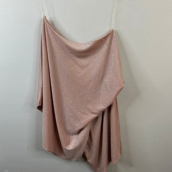 Who's Your Fave Mini Dress in Metallic Pink - Picture 6 of 7